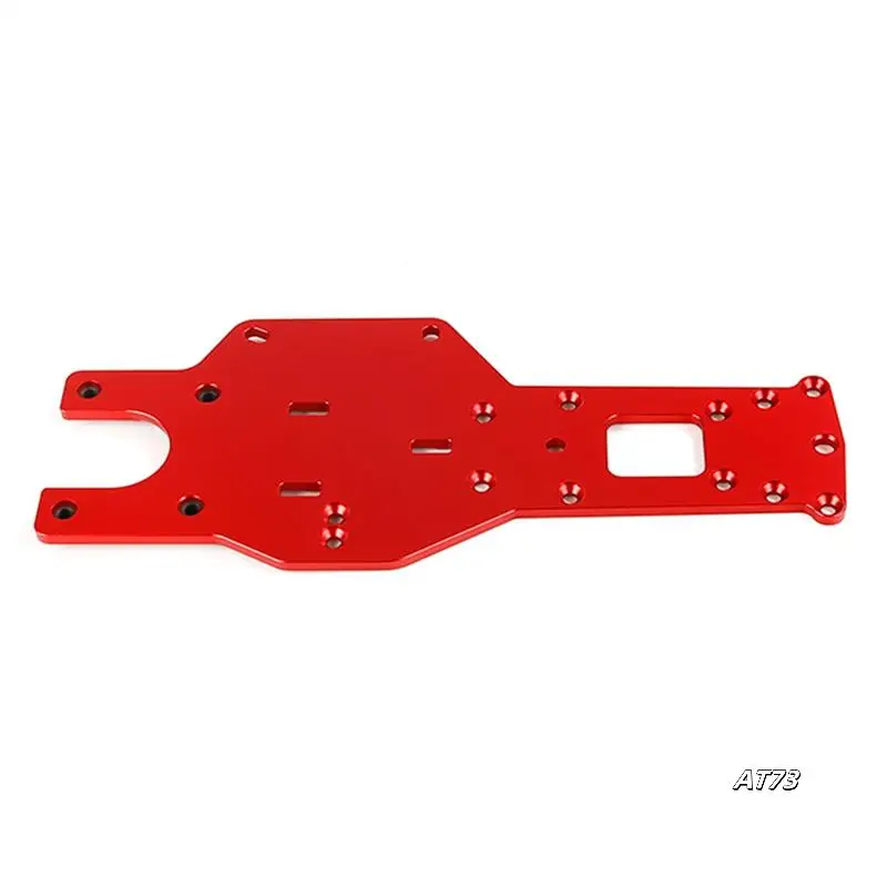 Cnc metal espessamento torno piso traseiro para 1/5 hpi rofun baha km rovan baja 5b 5t 5sc caminhão brinquedos peças