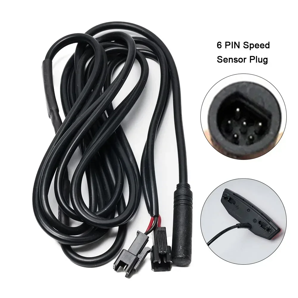 

High Quality New Speed Sensor 180cm(SM) 6/12/24/36/48/60V Electric Bike Light SM Plug Speed Transmitter Waterproof With Light