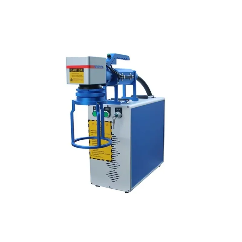 

CE Factory Directly Price Handheld Portable Mini Small 20W 30W 50W Steel Metal Engraving Cnc Raycus Fiber La ser Marking Machine