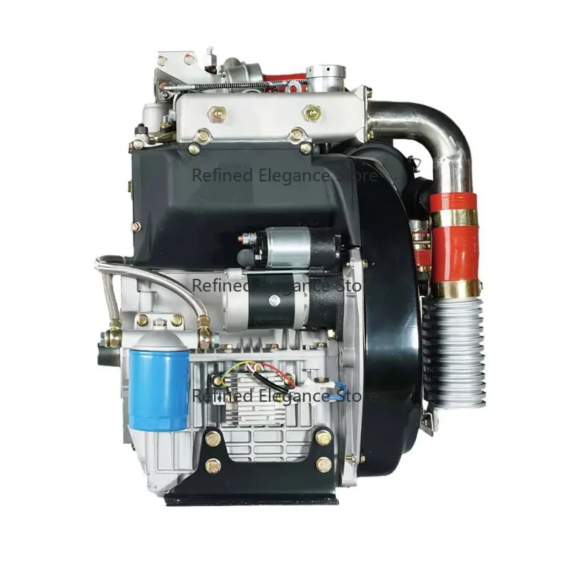 Air‑cooled Four‑stroke Power Generating Unit 18KW For Household And Construction Site Power Supply