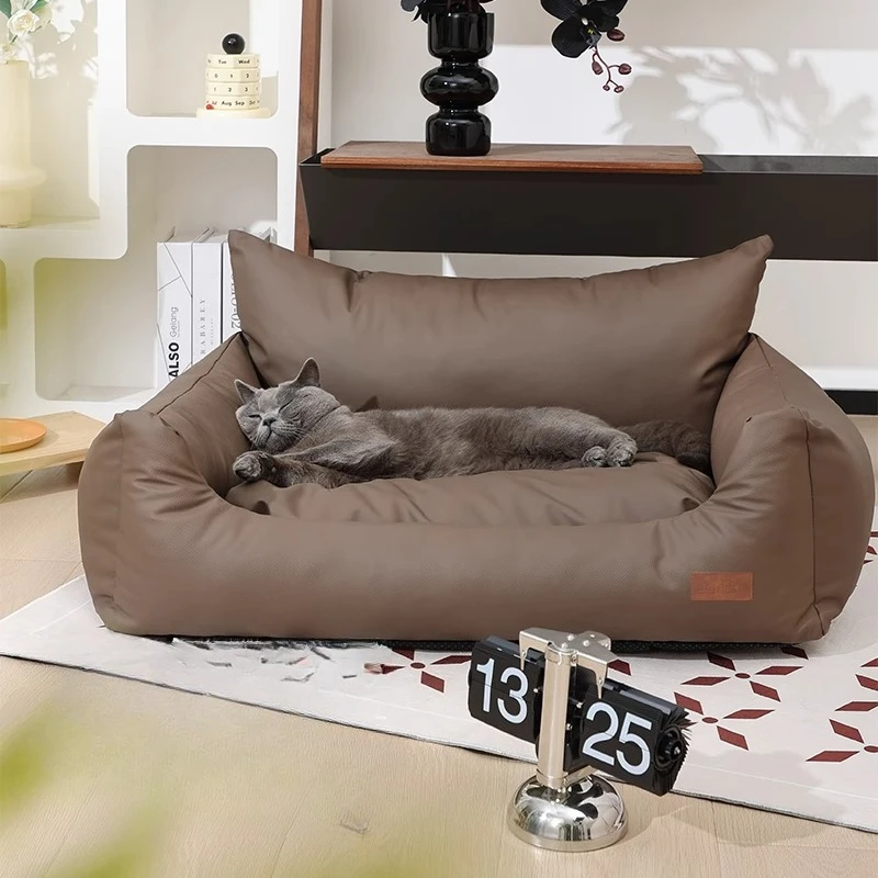 

Pet sofa nest waterproof non-hair medium and large dog kennel technology cloth dog sofa