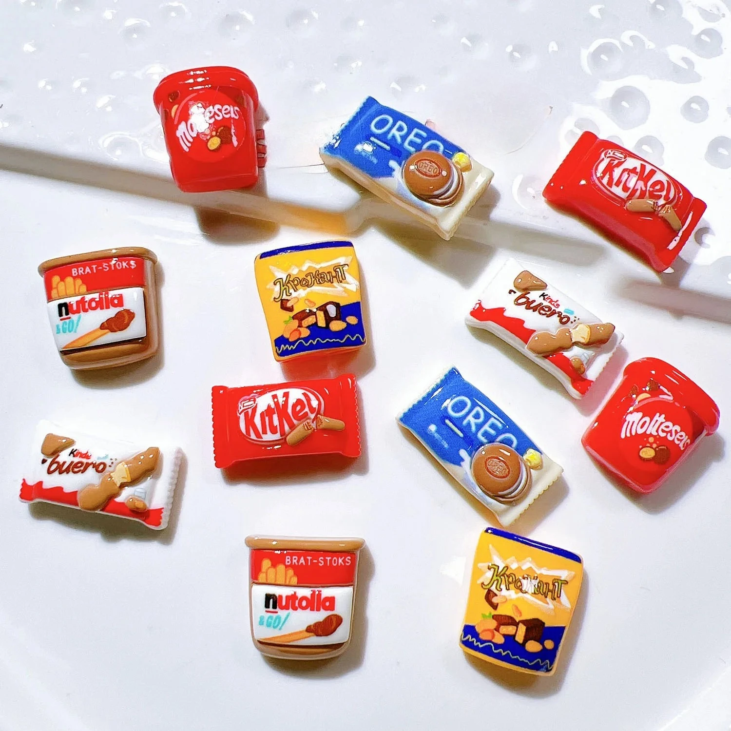 

6PCS Cartoon Snacks Fridge Magnets, Cute Refrigerator Magnets Whiteboard Stickers, Decorative Refrigerator Magnets