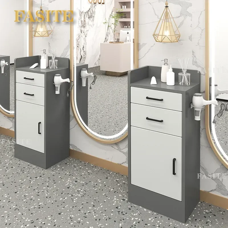 For Barber Shop Hair Multifunctional Tool Cabinet Hairdressing Storage Furniture Perm Dyeing Station Factory Direct