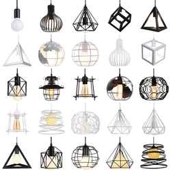 Modern Vintage Pendant Light Loft Retro Industrial Ceiling Chandelier Lamp E27 Brass Hanging Lamp Home Lighting For Living Room
