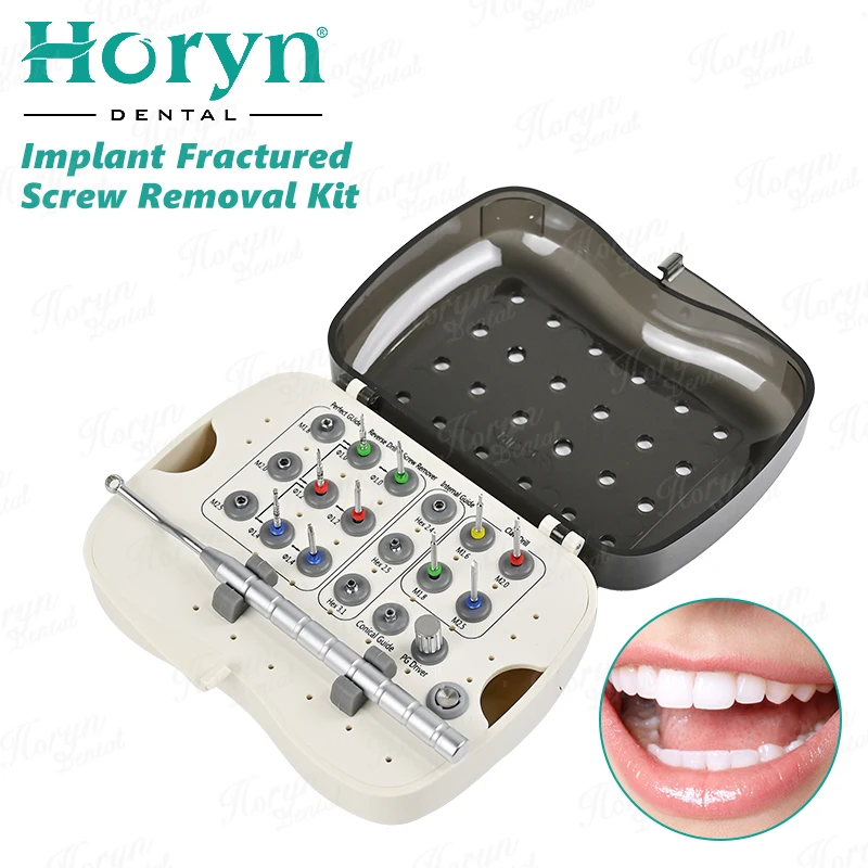 

Dental Implant Fractured Broken Screw Remover Kit Broken Remover Surgery Kit Universal Dentist Tools