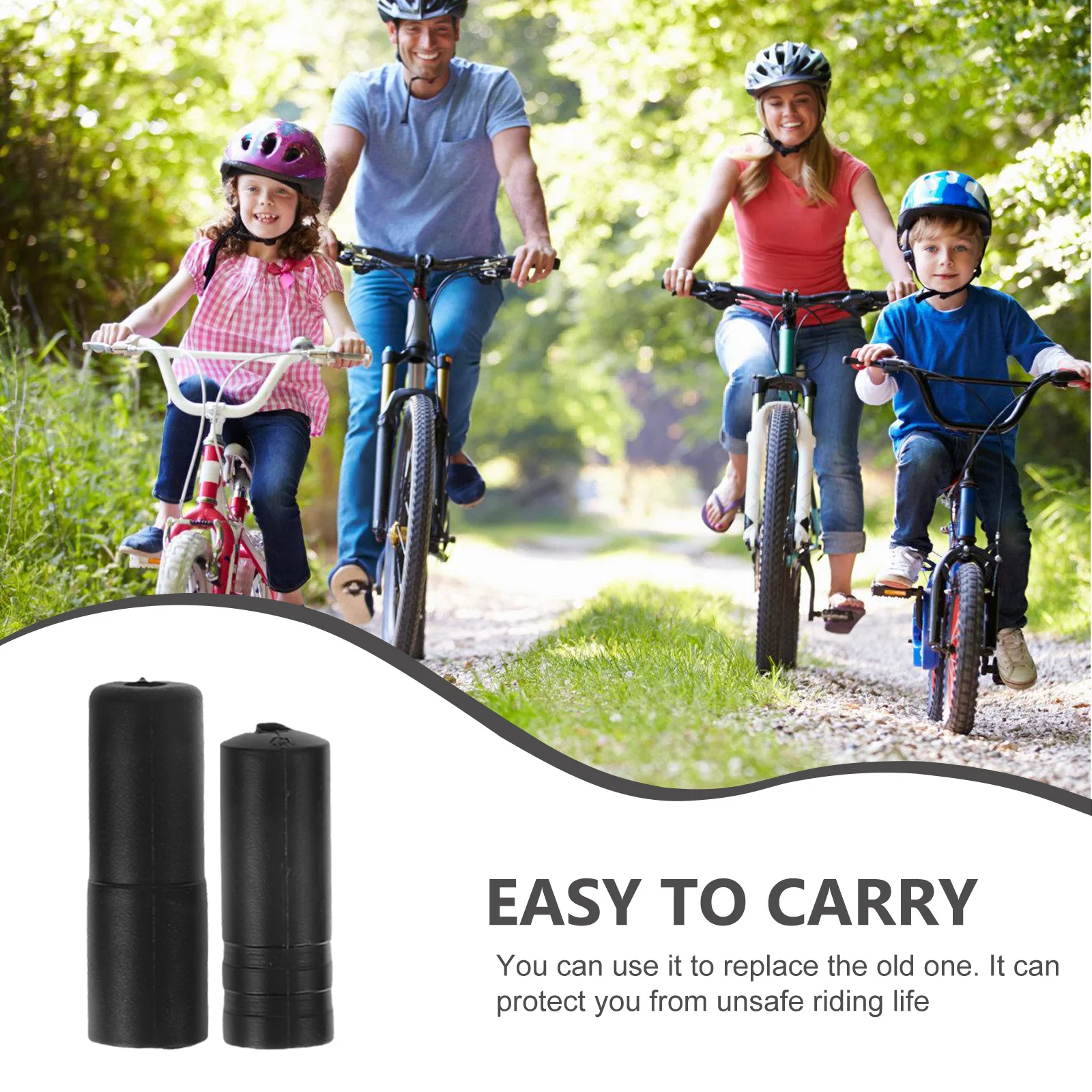 

1Set Bike Brake Cable End Caps Plastic Durable Bike Cable Tail Covers for Mountain Road Cycling Accessories Bicycle Wire End