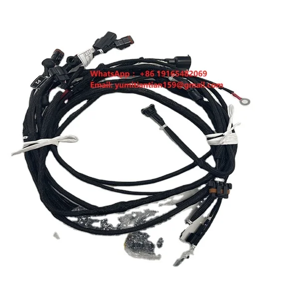 FOR R210 R220 R250 R290 R320 R500 R450  ORIGINAL EXCAVATOR KOREA GENUINE HYUDAI EXCAVATOR HYUDAI HARNESS ENGINE 21Q6-18200