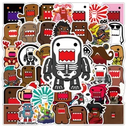 53Pcs Cartoon Cute Domo Kun Stickers Doodle Graffiti Sticker Collection DIY Toy Luggage Laptop Skateboard Decals Stickers Toy