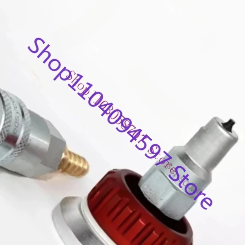 Self Sealing Metal Vacuum Valve Nozzle Reusable Vacuum Bag Connector for Prepreg Vacuum Process Carbon Fiber Resin Infusion