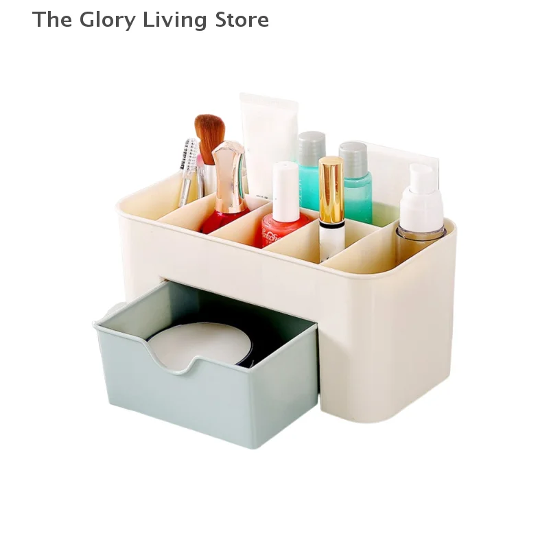 Nail Storage Box Container Cotton Swab Storage Box Accessories Cleaning Desktop Tools Multifunctional Jewelry Box Cosmetic Stor