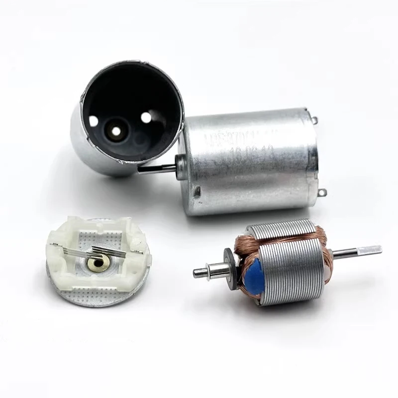 RF-370CH-11670 Mini 370 Motor DC 6V 9V 12V 18V 24V 6000RPM Low Current Precious Metal Brush Micro 24mm Electric Motor D Shaft