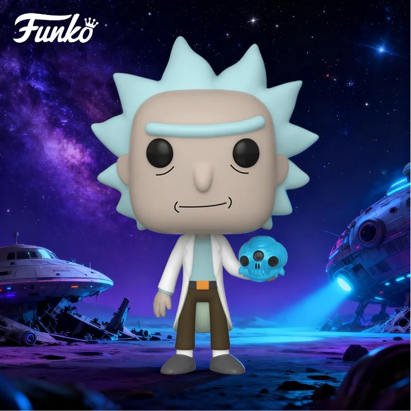 

Funko Pop Genuine Rick and Morty American TV Series Peripheral Hand-made Ornaments Dolls Birthday Gift for Boys