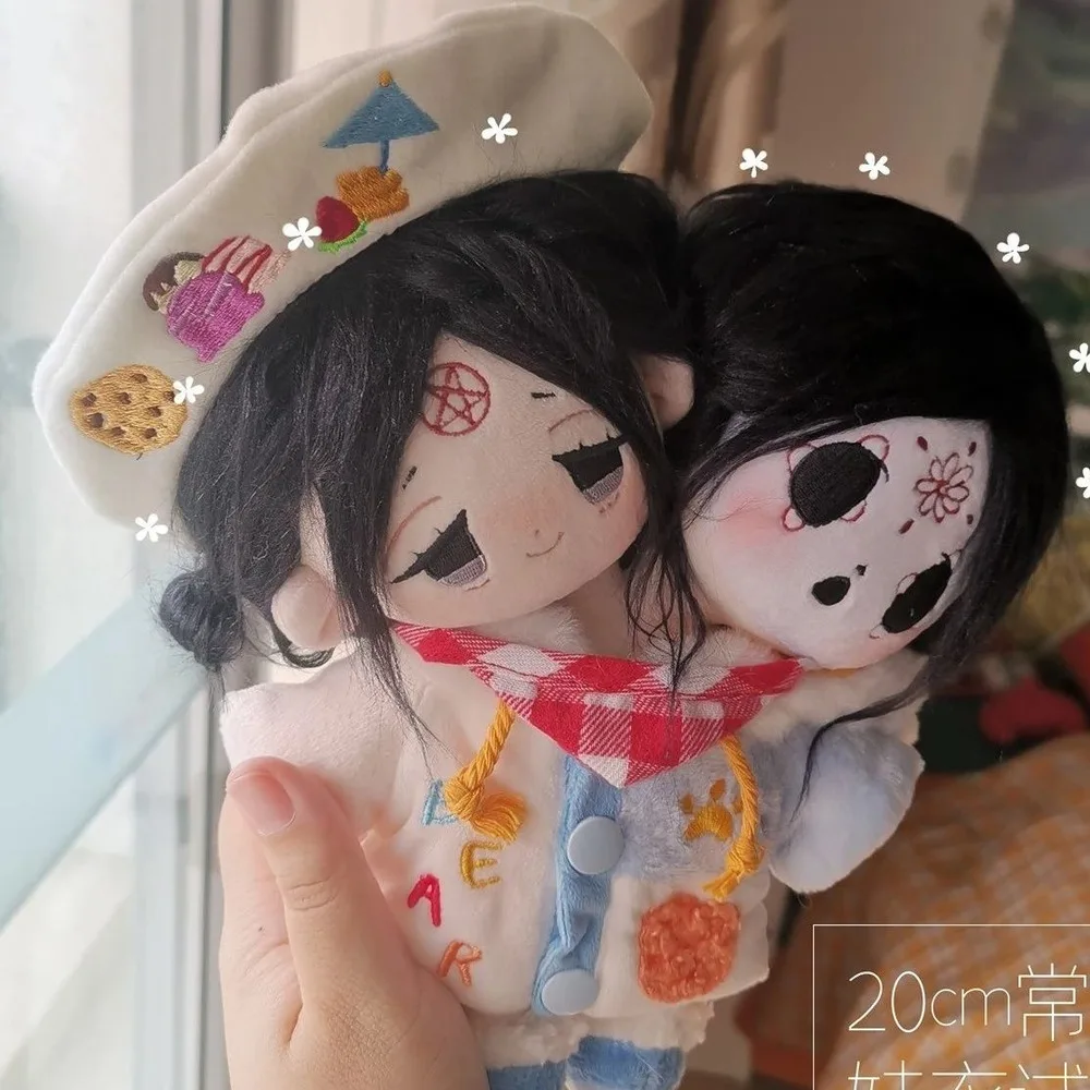 

Double Headed Monster Terrifying Cotton Doll Anji Lita 20CM Soft Stuffed Body Dress Up Clothes Kawaii Props Xmas Gif
