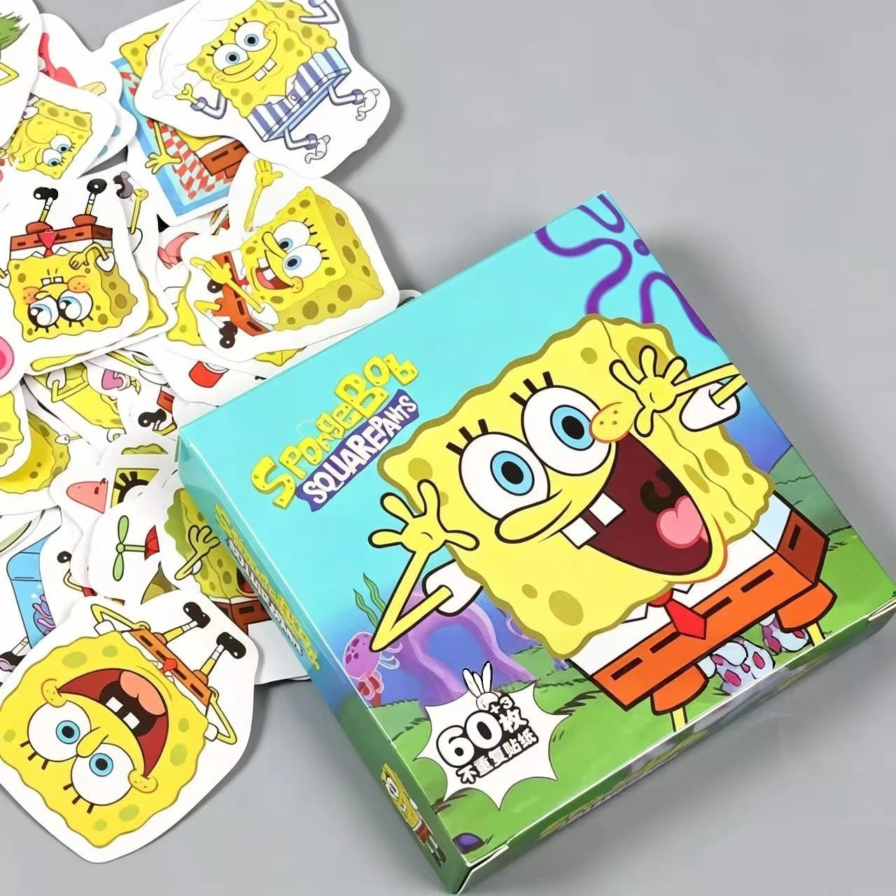 63PCS Tarot Card Stickers Decorative Cute Cartoon Stickers Waterproof Stickers DIY Scrapbook, Envelope Seale