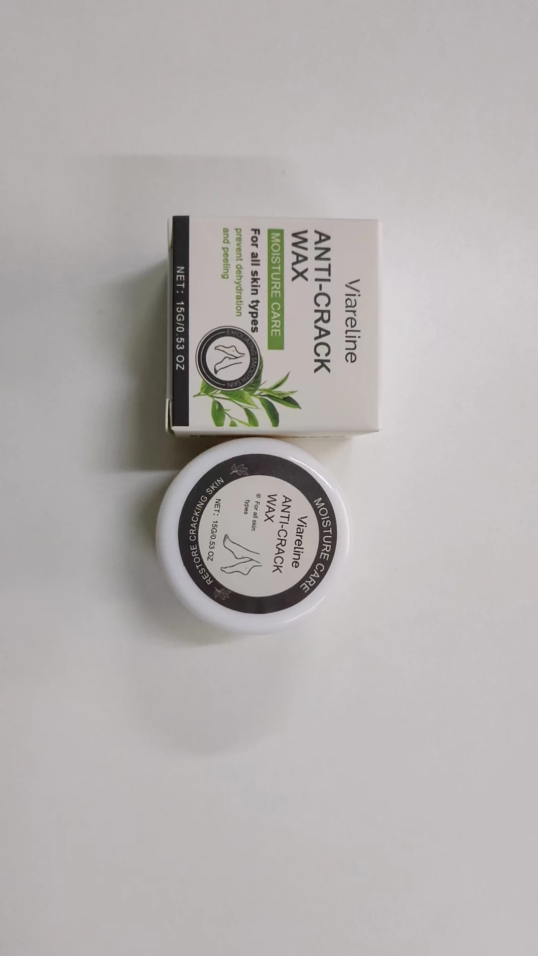 フットケアワックス 角質を除去し、乾燥を防ぎ、潤いを与え、潤いを与え、柔らかく滑らかなフットスキンケアワックス