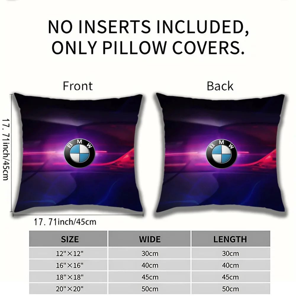 B-BMW-w الوسائد الزخرفية ل غطاء وسادة أريكة 40*40 غرفة ديكور صالة الكراسي قصيرة أفخم المخدة 45*45 وسادة العناق 50x50