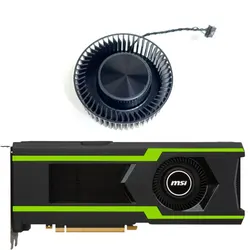 NEW PLB06625B12HH GTX 1070、1080 AERO GPU FAN，For MSI GTX 1080TI、1080、GTX 1070TI、1070、GTX 1060 AERO Video card cooling fan