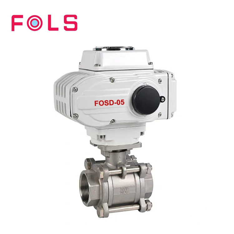 Customized Electric Pvg Ball Valve 2 Way Stainless Steel Electric Screw Ball Valve Actuator