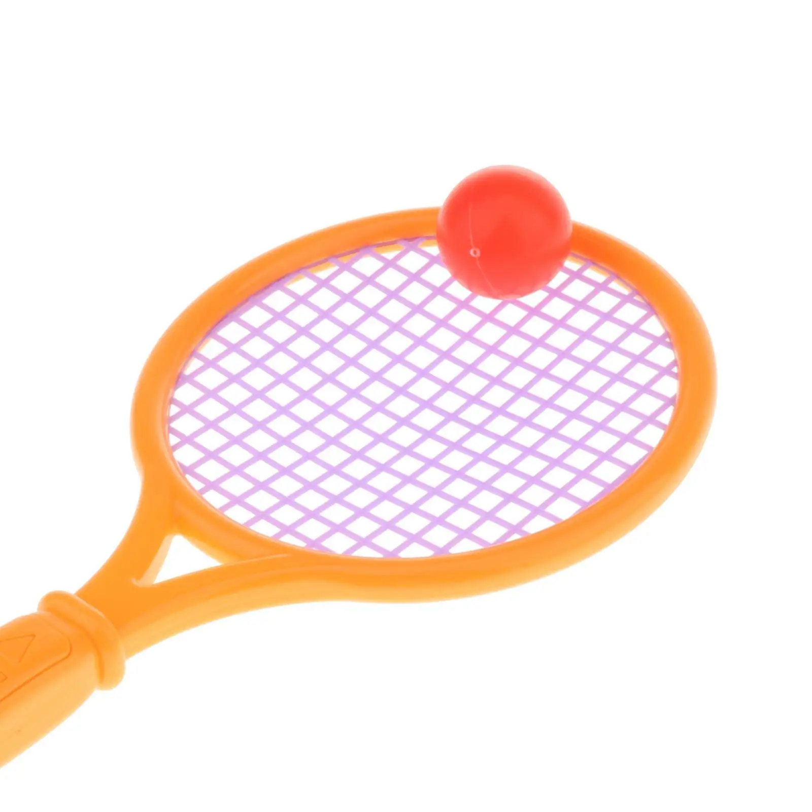 2 PCS Children Tennis Rackets with and Balls Sports Toys for Kids 3-7 Ages