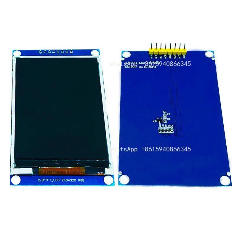 2.8 Inch 4 Line SPI Serial TFT LCD Color Screen Module ILI9341 Driver 240*320 High Definition LCD Display