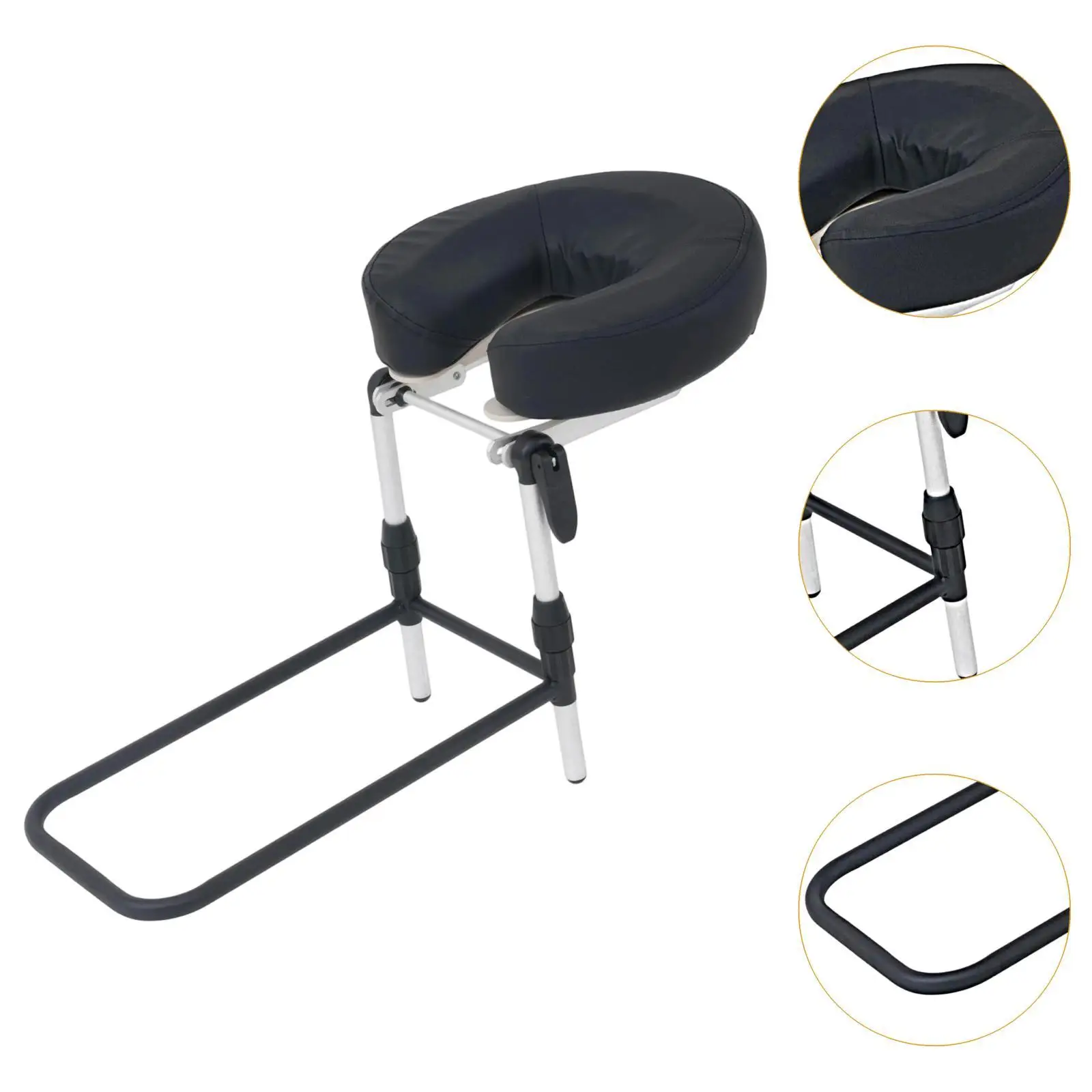 مسند رأس مدلك لاستعادة جراحة العين في المرتبة، ارتفاع قابل للتعديل، زاوية قابلة للتعديل لصالونات التجميل #5