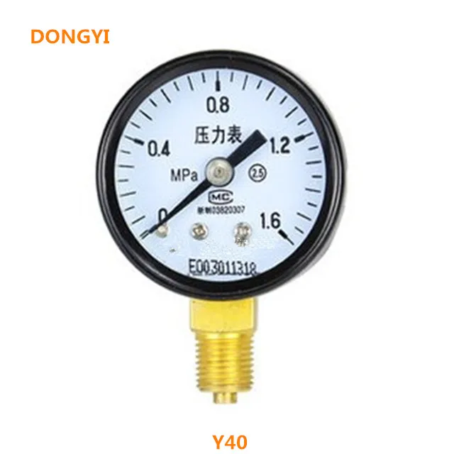 

High Quality Pointer Pressure Gauge for Y40 Y40Z 40MM