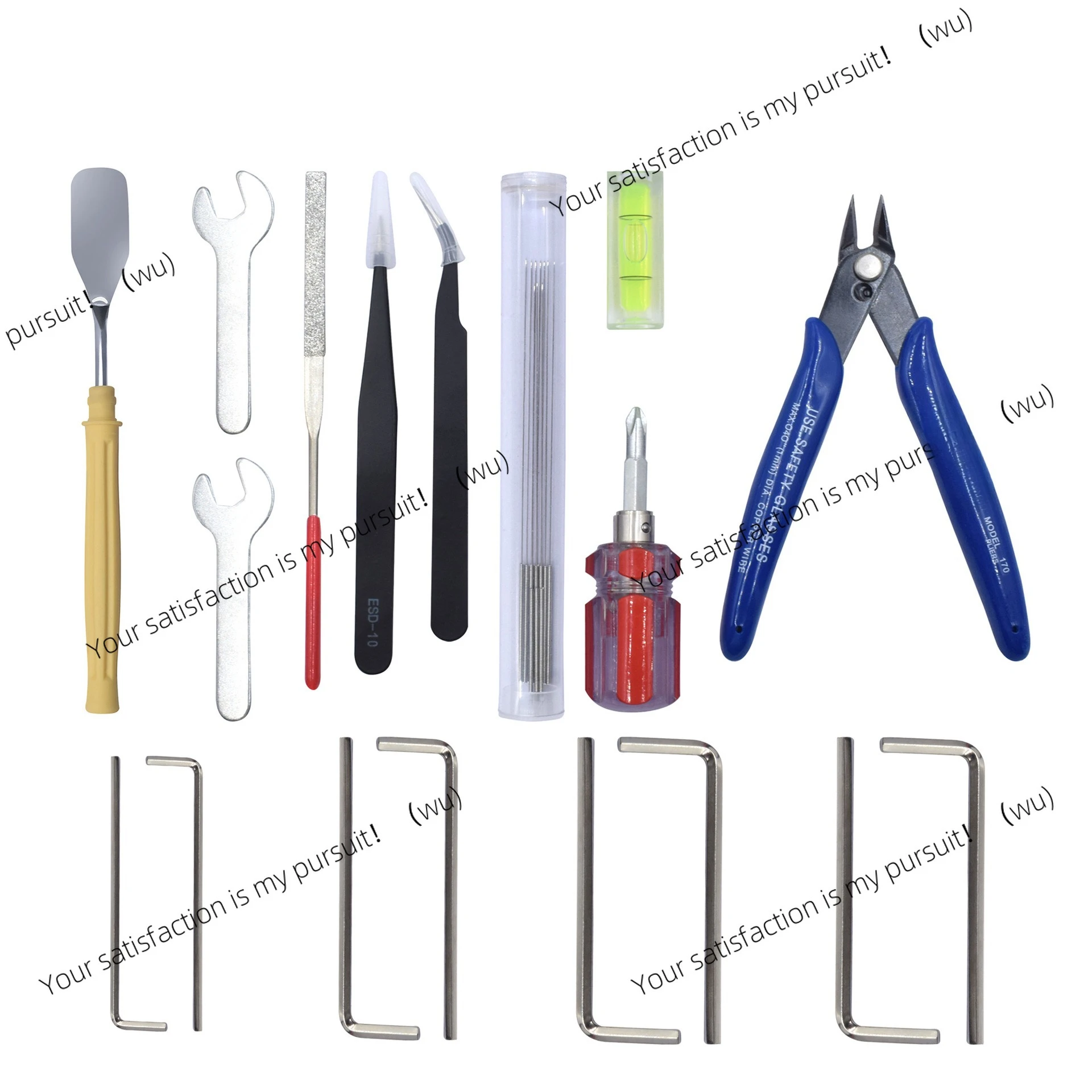 3D Printer Accessories Nozzle Consumables Cleaning Tool Box 3D Printing Model Trimming Complete DIY Full Set of Tools