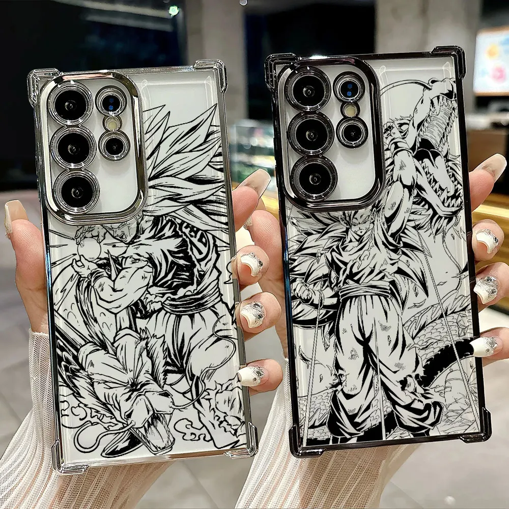 

Dragons Balls Z Comics Funda For Samsung S26Ultra Phone Case Super Saiyan For Galaxy S25 FE S26 S24 S23 S22 S21 Ultra Plus Cover