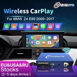 Wireless CarPlay for BMW Z4 E89 2009-2018 ,with Android Auto Mirror Link AirPlay  Car Play  Navigation Functions