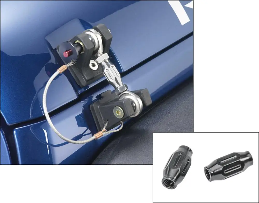 

Комплект высококачественных замков-фиксаторов капота Dream Garage для внедорожников Wrangler JK 2007-2018 (черный)