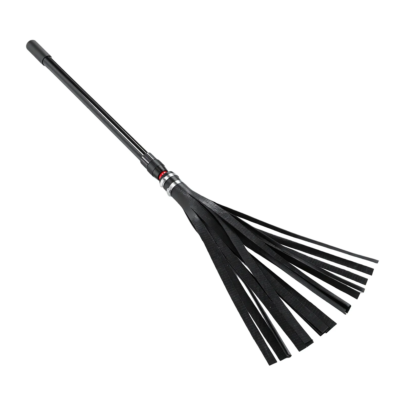 Fire Extinguishing Rubber Mop with 1.3 Meter Telescopic Pole Whip Firefighting Tool for Forest Grassland Fire Control