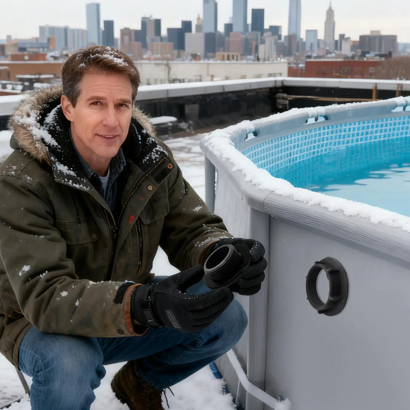 

Адаптер для слива воды из бассейна, морозостойкие зимние заглушки, соединитель для сливного шланга для сада, двора, газона, школы, спортзала, жилых помещений