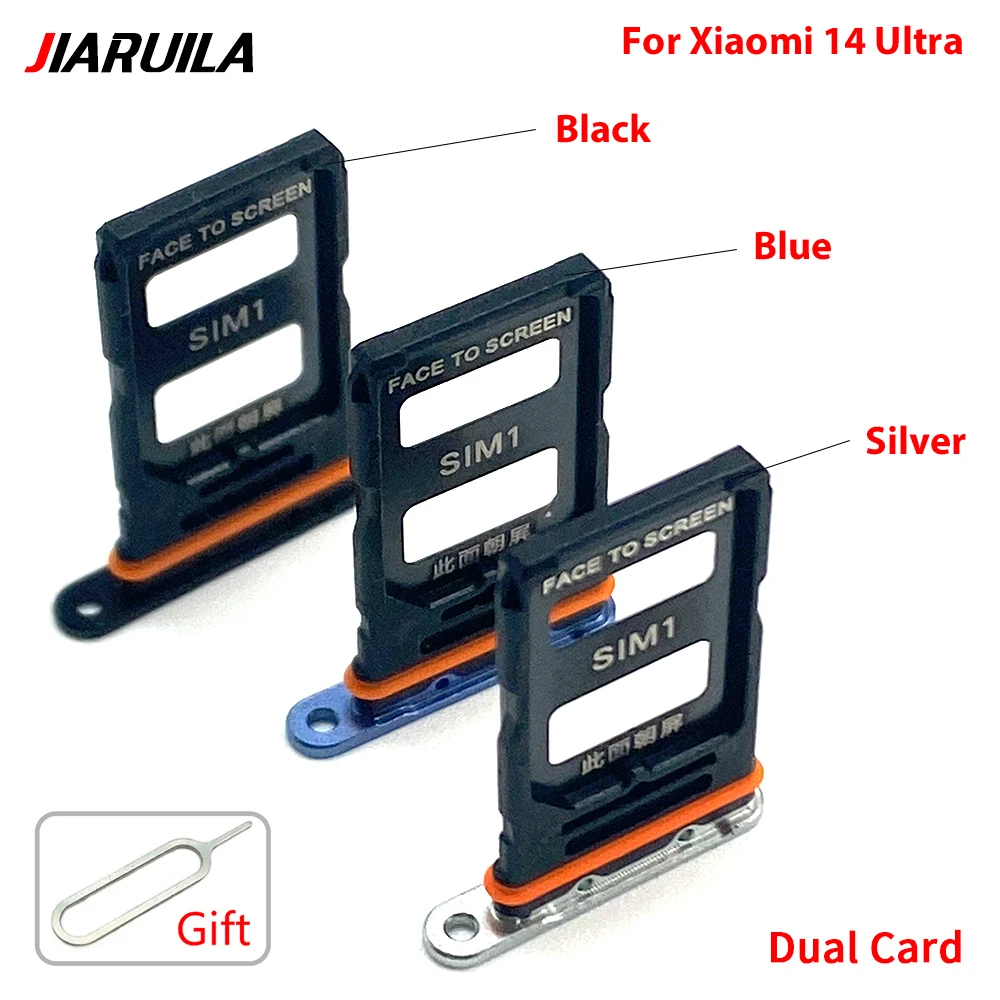 NEW For Xiaomi Mi 14 14T Pro 14 Ultra 15 15T SIM Card Tray chip slot drawer Holder Adapter Accessories Replacement Part