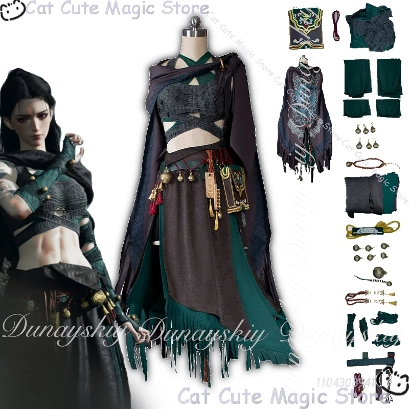 where-winds-meet-jeu-les-neuf-cremes-femme-avec-noir-vert-sect-uniforme-scolaire-jeune-maitre-version-cosplay-costume-costume-complet