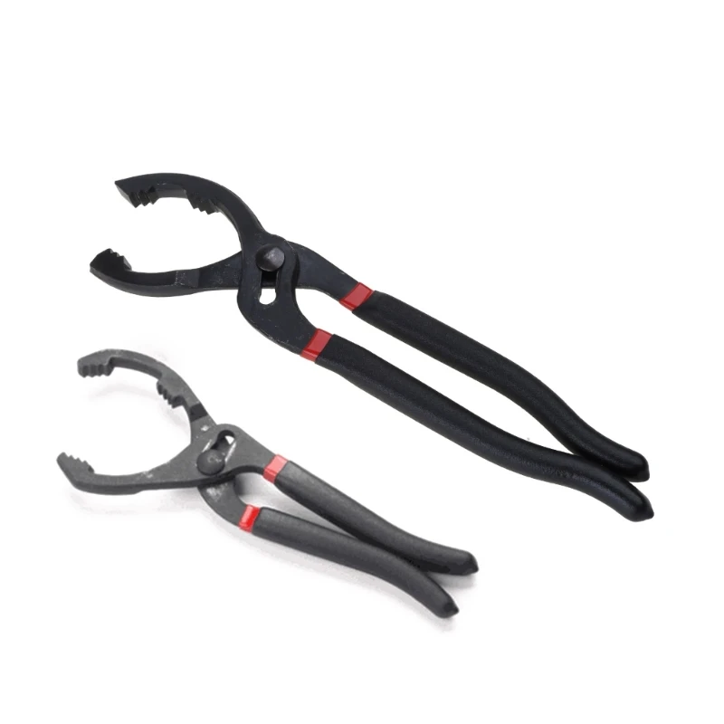 Oil Filter Wrench Adjustable Filter Removal Wrench Auto Engine Tools Automotive Repair Plier Wrench 10 Inch/12 Inch