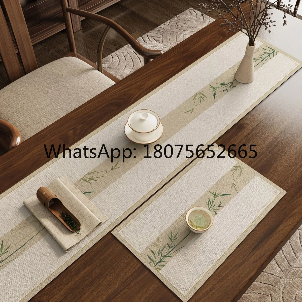New chinese style tablecloth tea mat tea mat absorbent tea table mat