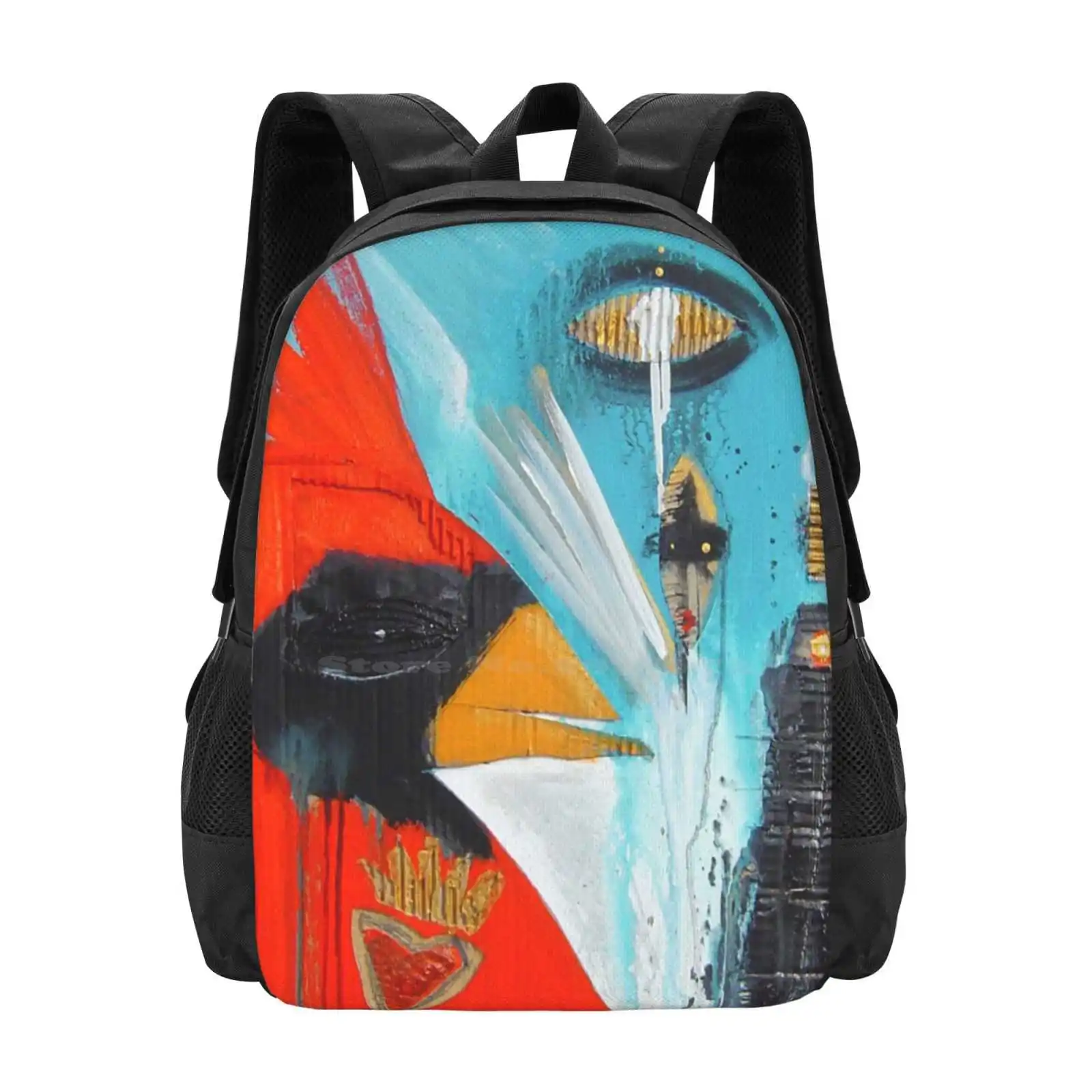 Anthonys Cardinal 3 Backpack For Student School Laptop Travel Bag Cardinals Birds Fathers Nature Love Earth Men Animals