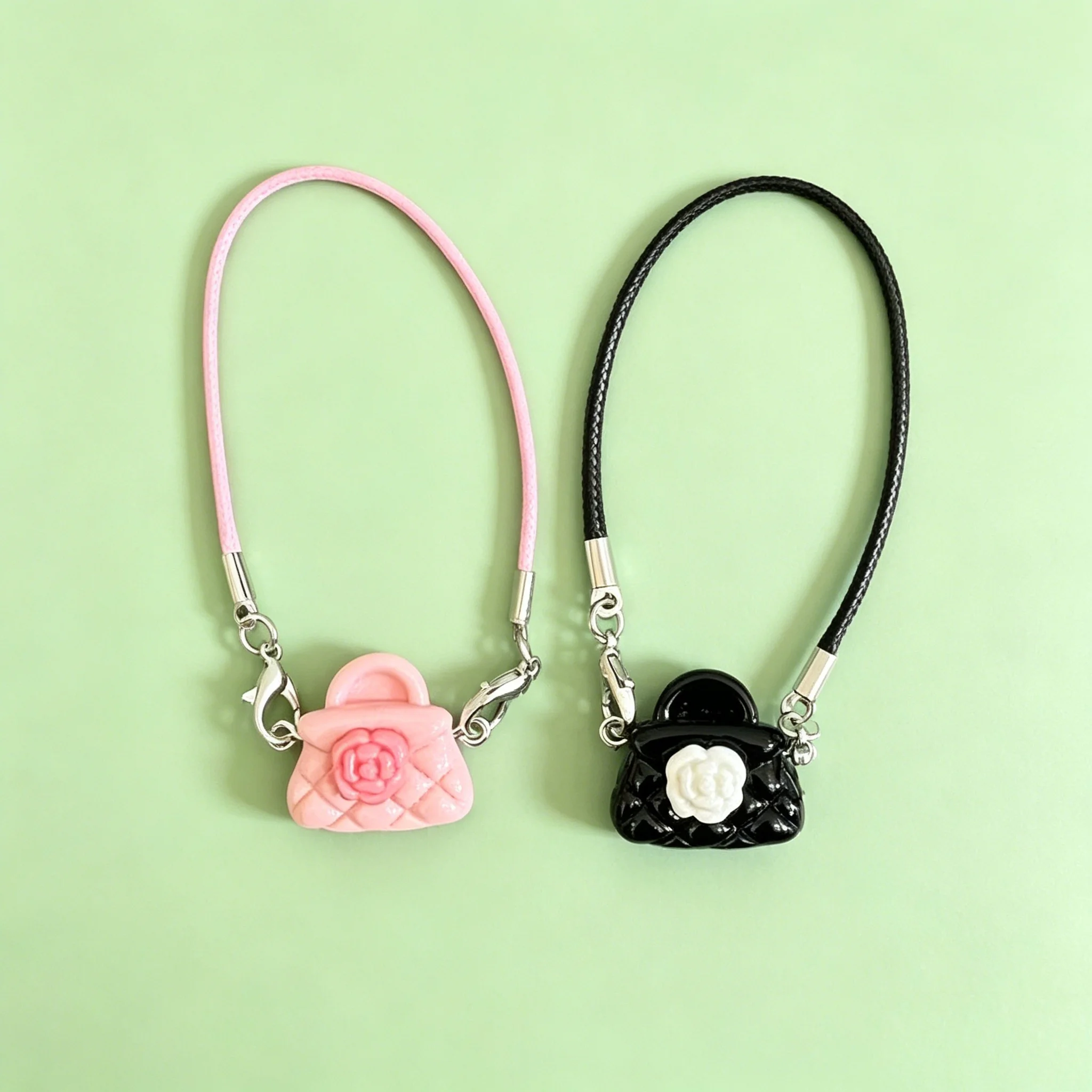 Bulk Mini Dollhouse Bag Pendants Cute Handbag Ornaments for Labubu Dolls Keychain DIY Decor Accessories
