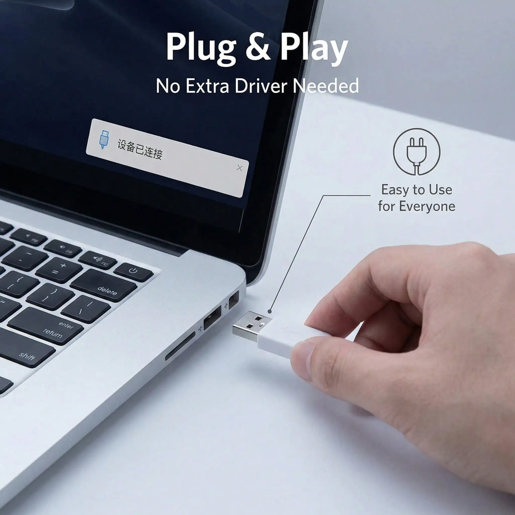 3 in 1 USB Adapter Multi Port USB Hub Charging Data Transfer Cable for USB Devices Charger Card Reader Night Light Fan