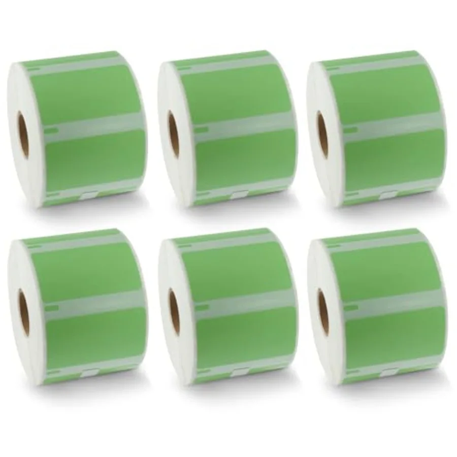 

Compatible DYMO 30334 Medium Multipurpose Barcode/FNSKU Labels - Compatible with Rollo DYMO Labelwriter 450 4XL and Zebra Deskt