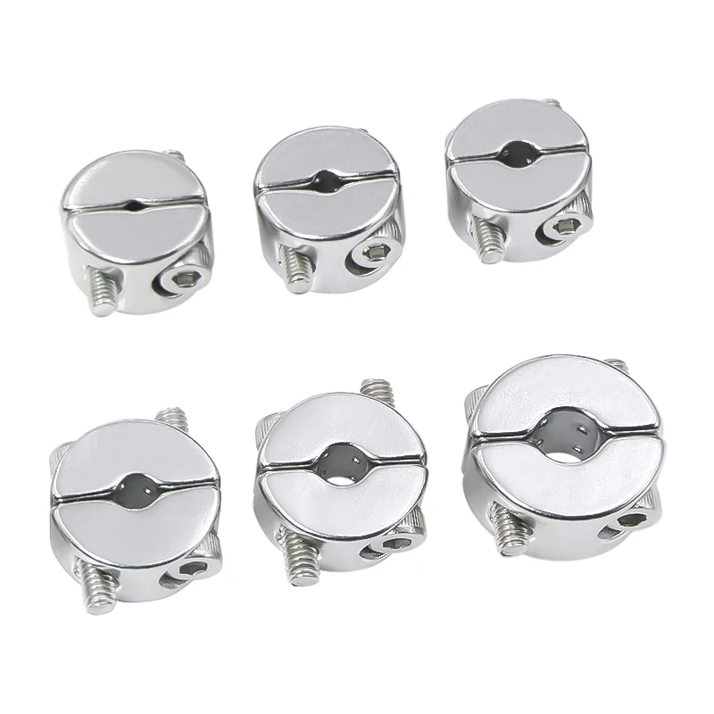 Picture 3: 316 stainless steel cable double stranded screw lock, adjustable metal rope clamp for 2/3/4/5/6/8mm steel cables