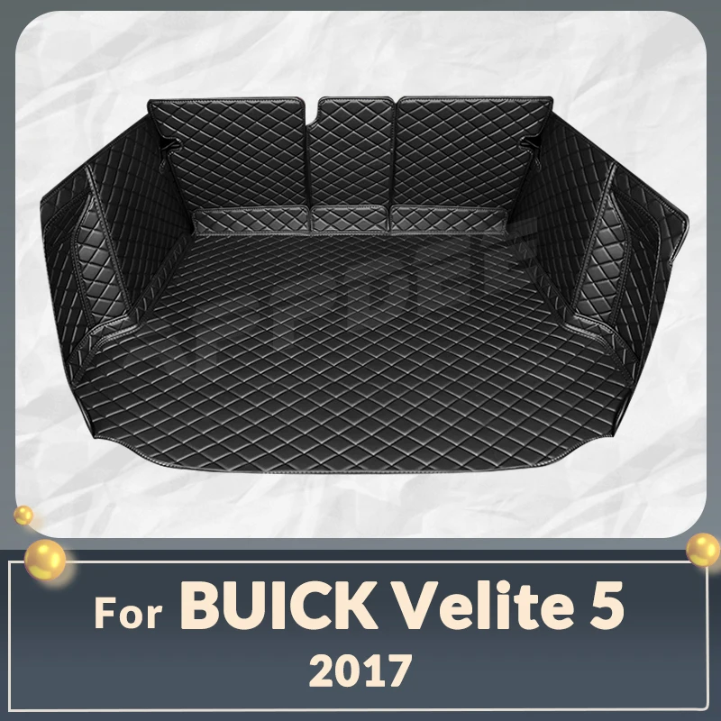 

Auto Full Coverage Trunk Mat For Buick VELITE 5 Anti-Dirty Leather Car Boot Cover Pad Cargo Liner Interior Protector Accessories