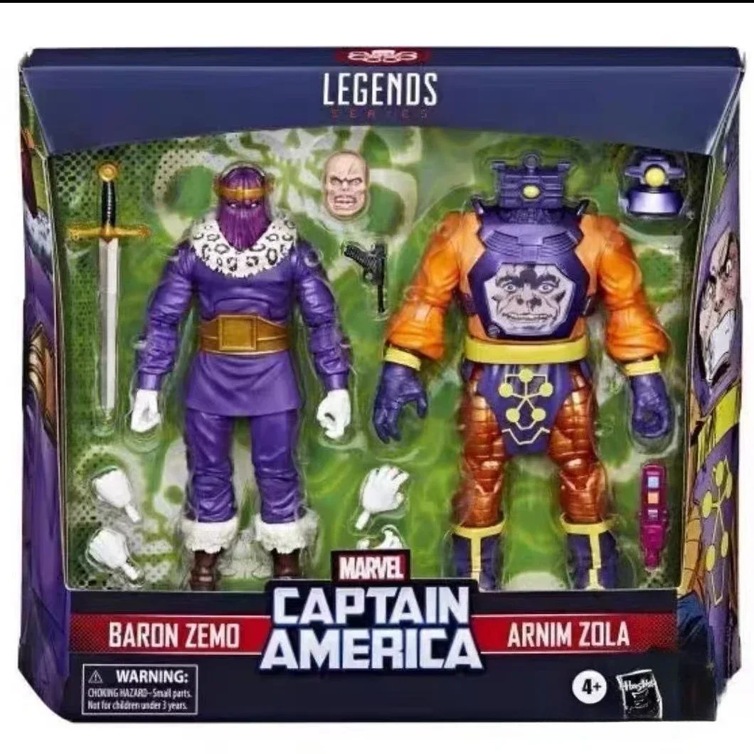 

In Stock Hasbro Zemo Zora Baron Zemo Zora Double Cover 6 Inch Movable Genuine Spot