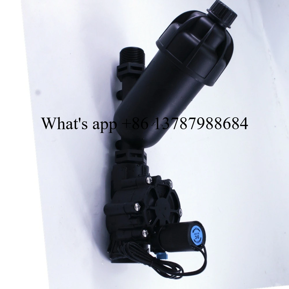 

Agricultural Irrigation Electromagnetic Valve Filter Integrated Kit 100DB Remote Automatic Control Drip Irrigation Special