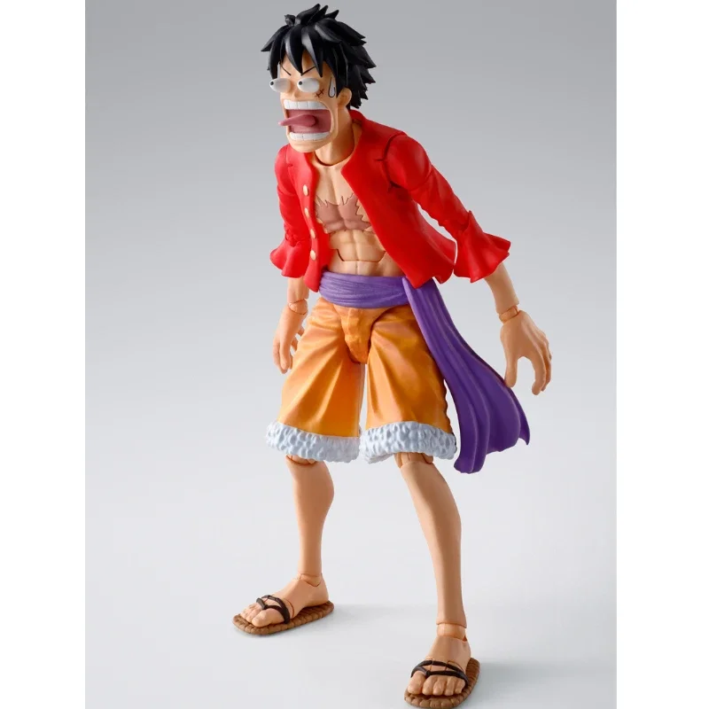 In Stock Original SHF Bandai One Piece Monkey D. Luffy Action Figure Animation Toy Gift Model Collector Hobby Anime Genuine