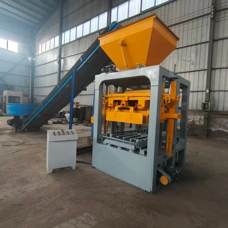 Automatic Concrete Cement Block Brick Making Machine Sold at Wholesale Price in Africa