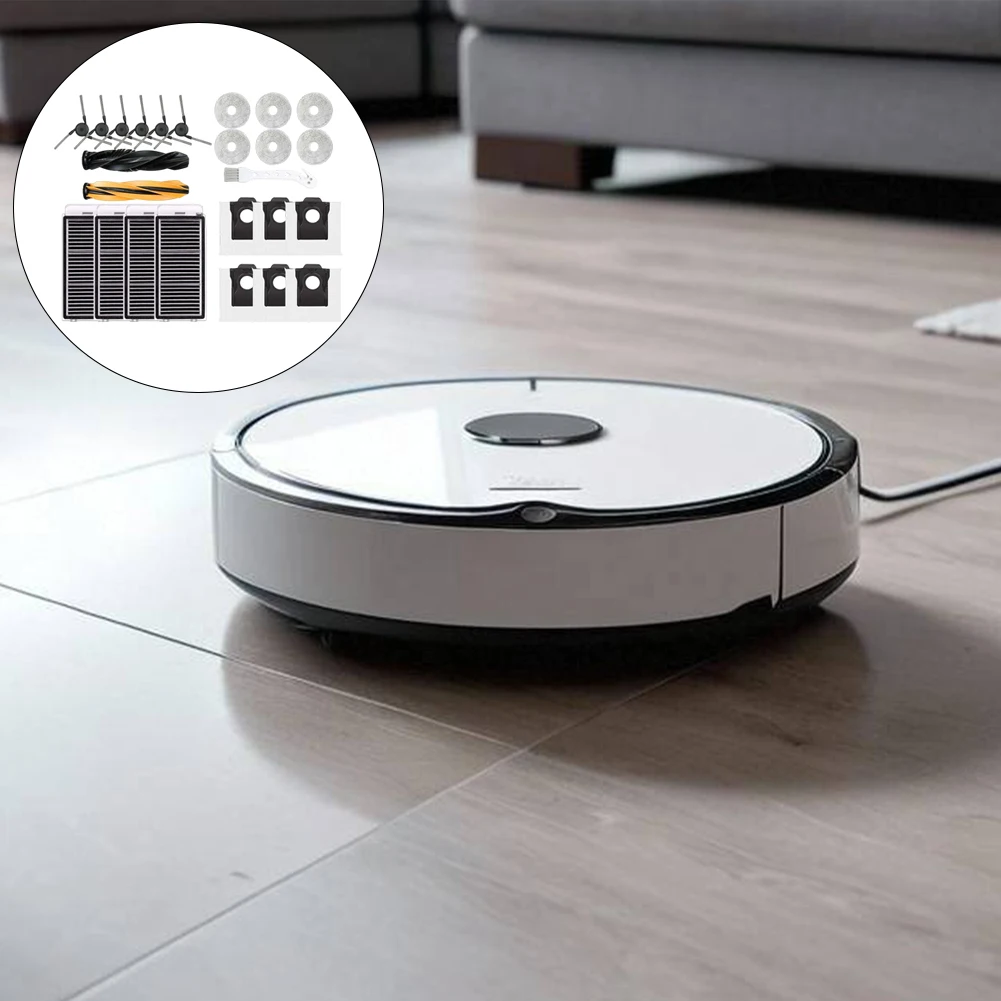 

1set Main Side Brush Filter Mop Cloth Dust Bags Replacement Parts For Dreame FOR X50 Pro Robot Vacuum Cleaner Accessories