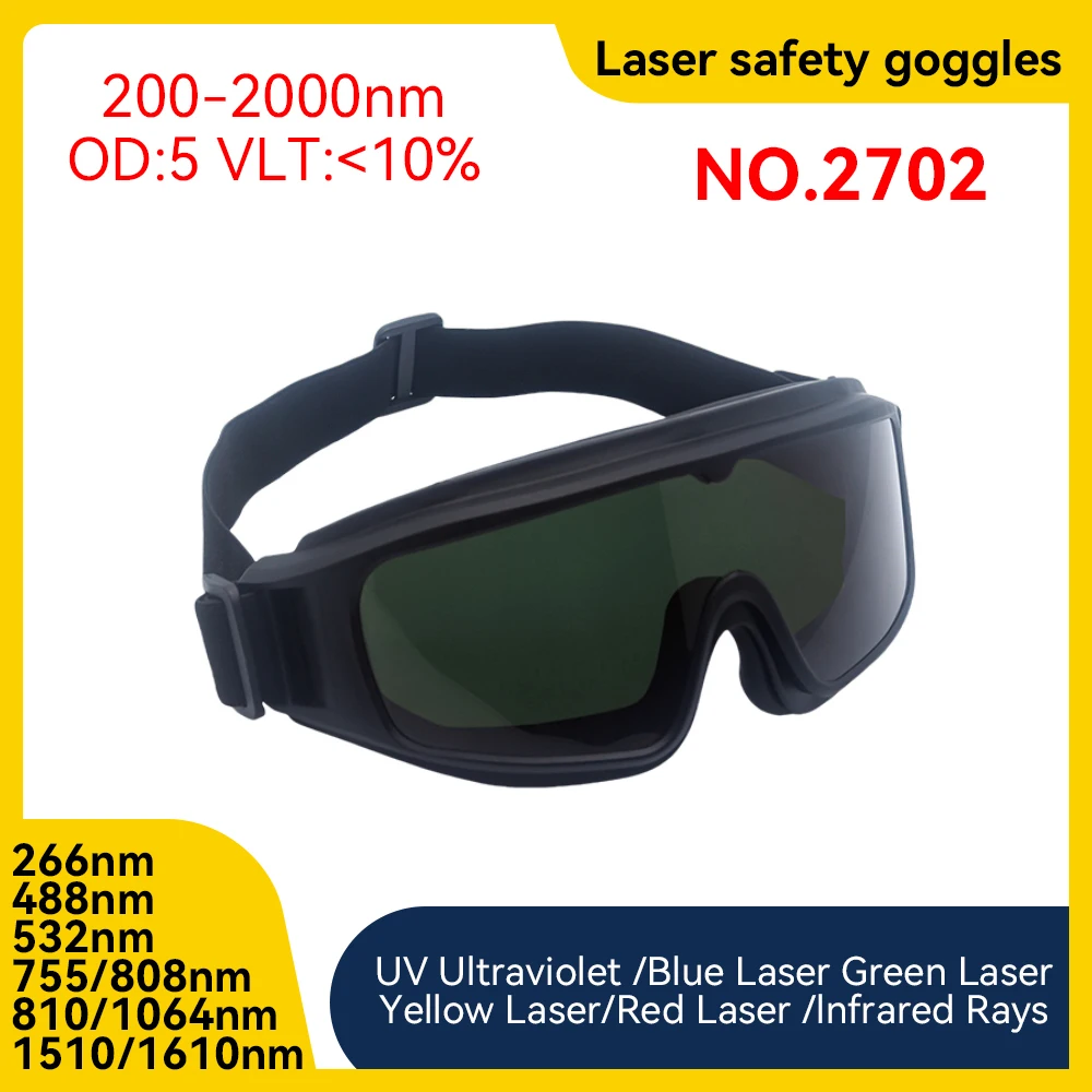laser protection glasses 1064 532 455 808 10600nm OD5 Laser Welding laser protective glasses  450nm Laser Goggles Laser Glasses
