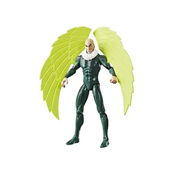 漫威傳奇系列蜘蛛人復古邪惡六人組奧克博士、沙人、禿鷹、神秘客、電光人、獵人克萊文 3.75 英寸可動人偶 8 最佳銷售 漫威 3.75 - №8