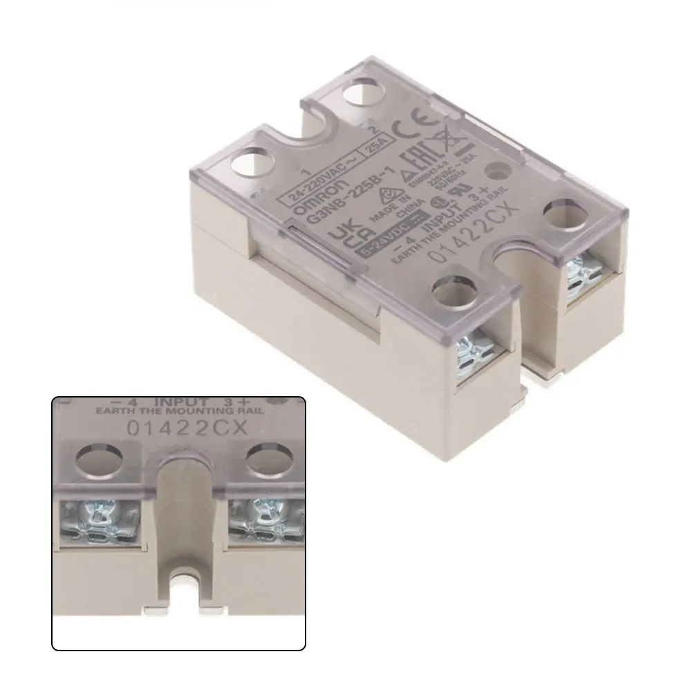G3NB225B1524VDC Solid State Relay for For electromagnetic Applications with 25A Load Current and DC24V Control Voltage
